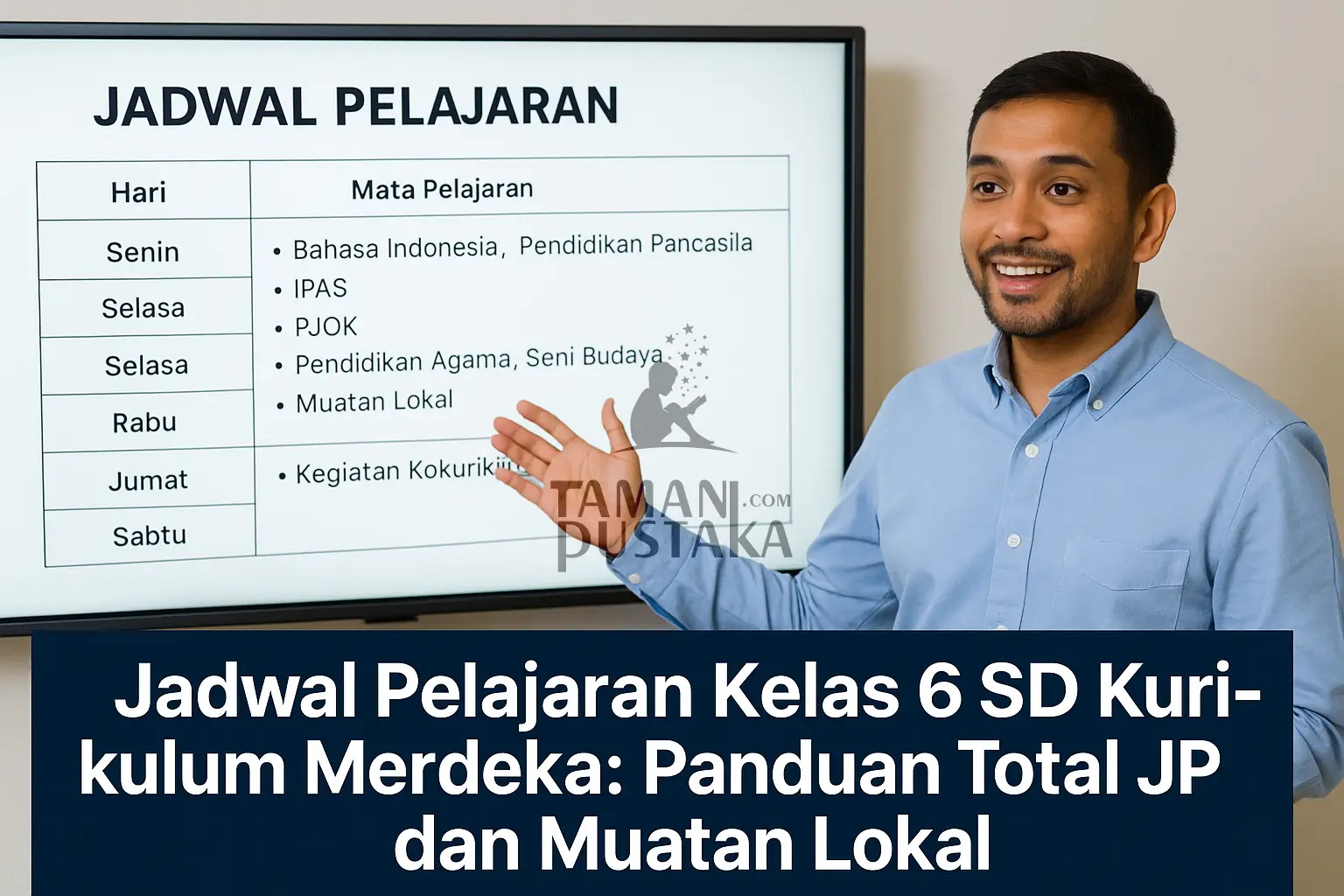 Jadwal Pelajaran Kelas 6 SD Kurikulum Merdeka: Panduan Total JP dan Muatan Lokal